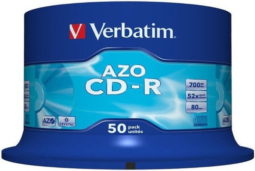 Verbatim 700mb con - verbatim, cd-r
