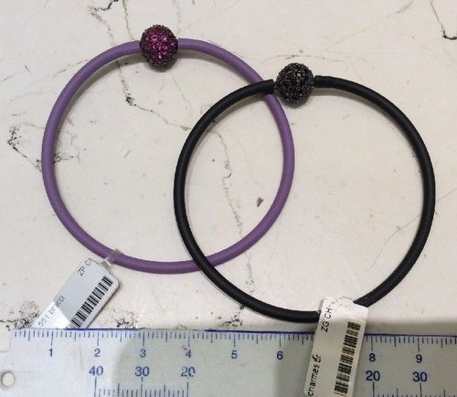 Coppia bracciali nuovi argento