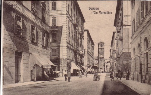 Savona citta viaggiata - citta', 1916