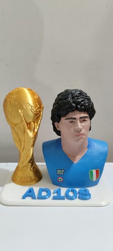 Busto diego armando maradona - busto,