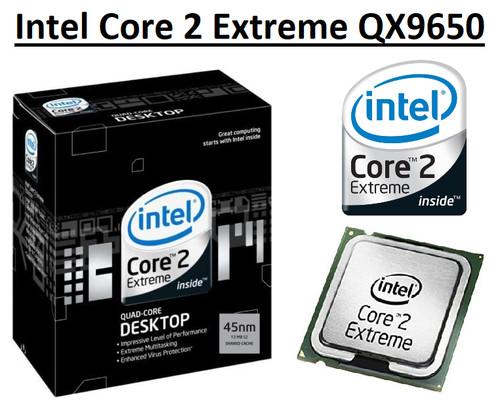 Intel core extreme - core, qx9650