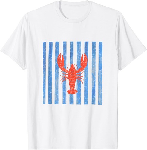 Shirt stampa aragosta design - t-shirt,