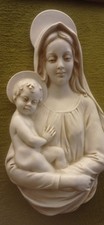 Madonna porcellana da Parete