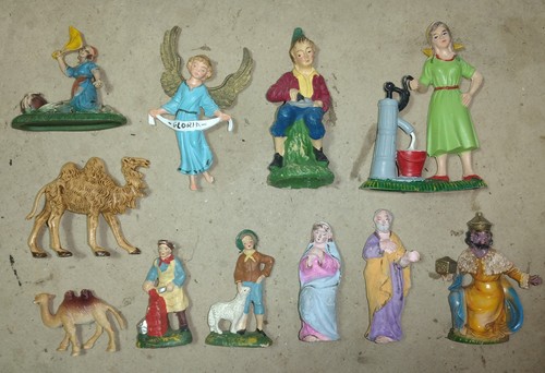 Lotto pastori presepe - 11,