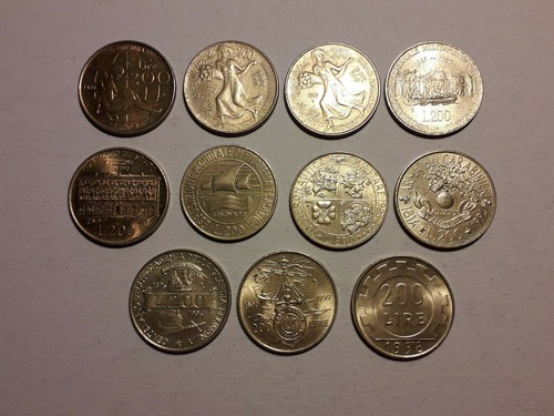Lotto monete 200 - 11,