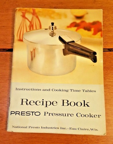 Vintage recipe book presto - vintage,