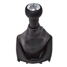Pomello manopola+Cuffia pelle sintetica cambio 5 marce per CITROEN C3 C4 C5 C3KT