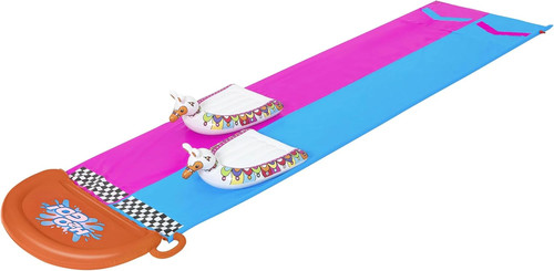 Scivolo acquatico doppio - scivolo,