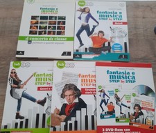 Fantasia e musica Step by step A+B+C+Cartelletta "Minerva"