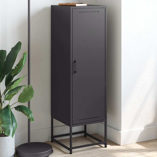 Credenza nera 36x39x123 in - 36x39x123, cm