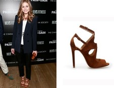 ZARA OLIVIA PALERMO MULTI STRAP HIGH HEELS SANDALS SIZE EU 41 UK 8 US 10