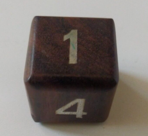 Dado gioco tavolo numerato - da,