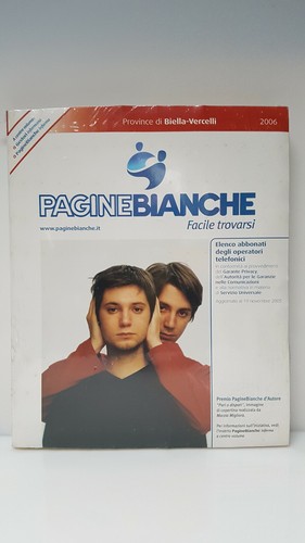 Pagine bianche 2006 biella - pagine,