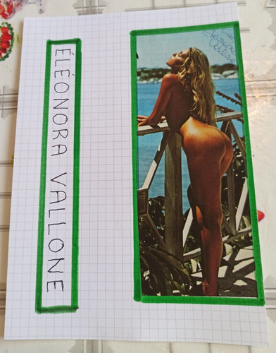Autographe éléonora - autographe, d'ÉlÉonora