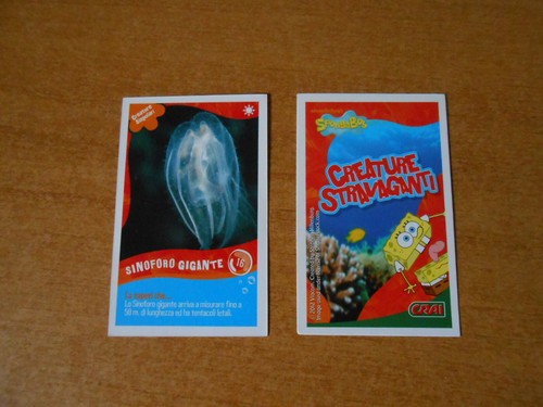 Figurina card spongebob crai - spongebob,