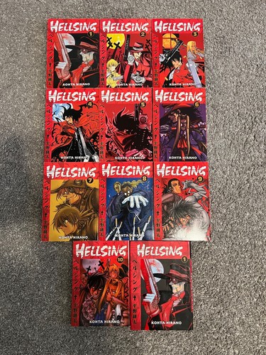Hellsing manga complete - hellsing, 1-10