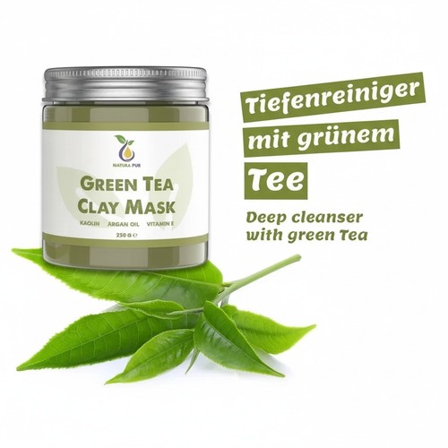 Natura pur maschera viso tè - maschera,