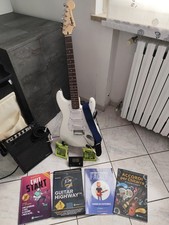 chitarra elettrica usata +ampli metronomo corde cavi sacca corsi chitarra facile