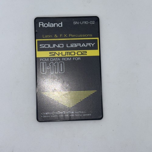 Scheda libreria audio roland - scheda,