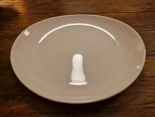 24 Saturnia White Ceramic Oval
