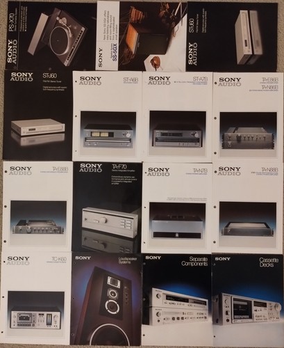 Sony tuner preamplificatore - sony,