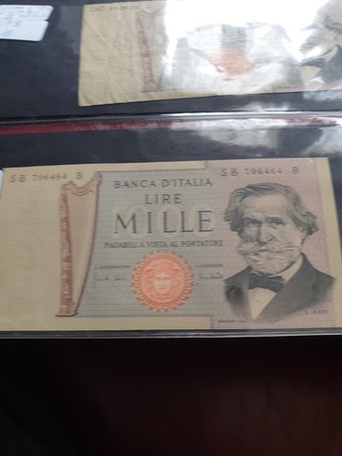 Mille lire verdi serie fds - verdi, ii