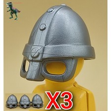 X3 Playmobil casco medievale con protezione occhi-barbaro-medievale-vichingo