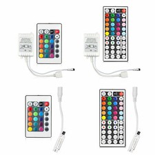 4/5Pin 3/24/40/44 Chiave Mini Ricevitore IR Telecomando per Striscia LED RGB 5050