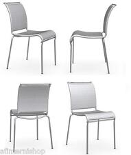 N. 2 SEDIE COPPIA CUCINA AIR CALLIGARIS NET GRIGIO 