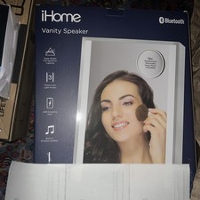 iHome Beauty Studio PRO Vanity Stereo Bluetooth, 3x Effetto Luce, Montaggio Nuovo con scatola!