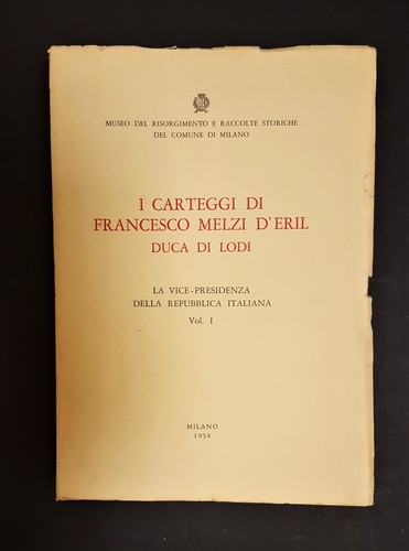 Francesco melzi eril - melzi, d'eril.
