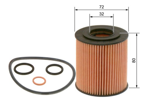 Filtro olio bosch 1457429262 - filtro,