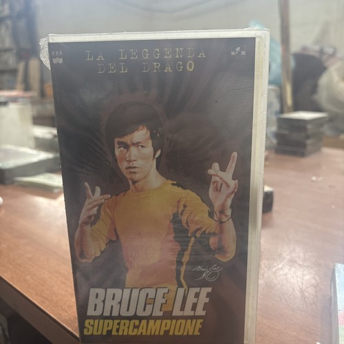 Vhs bruce lee supercampione - vhs,
