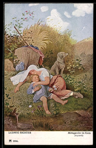 Cartolina artista ludwig - cartolina,