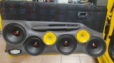 Tasche + Pannelli DX e SX Fiat Punto GT 176 - Woofer 20cm GME + DRIVER ZACKS