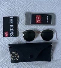 Ray-Ban 3447 001 ROUND METAL