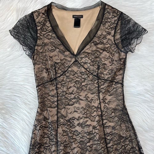 Abito vintage pizzo bcbg - abito,