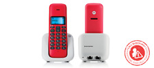Telefoni Cordless Trio DECT GAP Motorola T304 Rosso