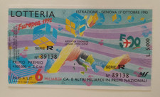 32° BIGLIETTO LOTTERIA