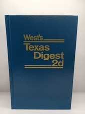 Wests Texas Digest 2d VOL 18B