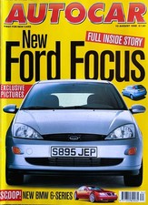 AUTOCAR MAGAZINE 19-AUG-98 -