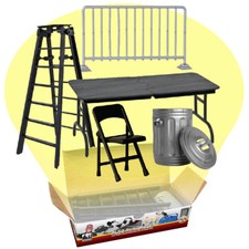 Set di 5 accessori Wrestling Prop per action figure WWE & AEW Wrestling