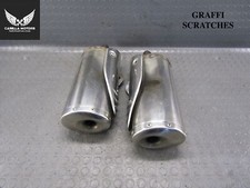 TERMINALE MARMITTA SCARICO DESTRO E SINISTRO TRIUMPH SPEED TRIPLE 1050 2005 2011