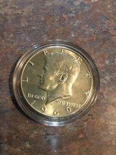 1969 D  KENNEDY HALF DOLLAR BU