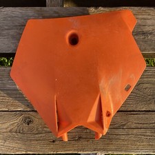 porta numero ANTERIORE KTM 85 105 SX 2003 ARANCIO OEM KTM greger 47008007000 q