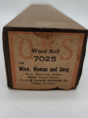Qrs word roll 7025 vino - word,