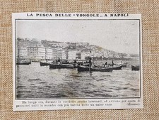 Napoli nel 1914 La pesca delle