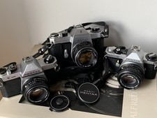 Pentax K1000 + Spotmatic F and