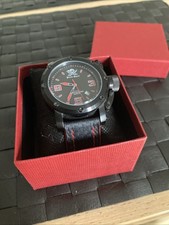 Orologio Uomo Quarzo Stile U-Boat/U Boot Combattimento Subacqueo Ottimo Come Nuovo, Scatola