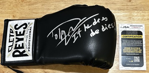 Guanto cleto reyes firmato - cleto,